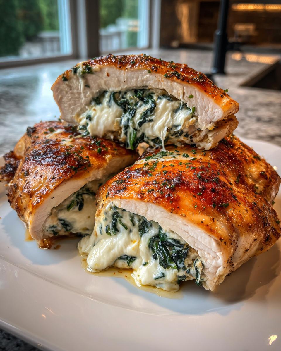 Amazing 30-Min Stuffed Chicken Breasts 4 Stuffed Chicken Breasts - detail 1