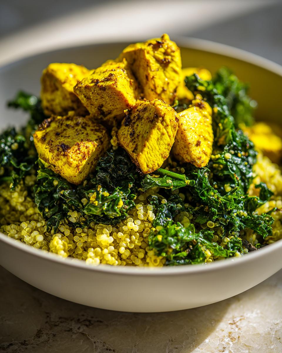 Amazing 30-Min Turmeric Chicken Quinoa Bowl 4 Turmeric Chicken Quinoa Bowl - detail 1