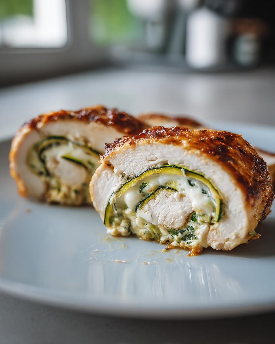 Amazing Zucchini Chicken Rollatini in 20 min 4 Zucchini Chicken Rollatini - detail 1