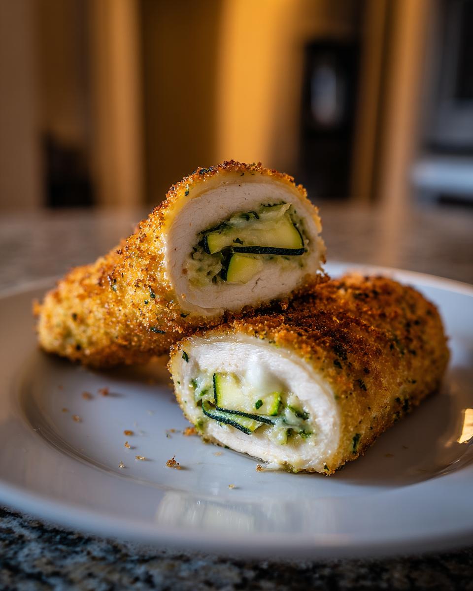 Amazing Zucchini Chicken Rollatini in 20 min 5 Zucchini Chicken Rollatini - detail 2