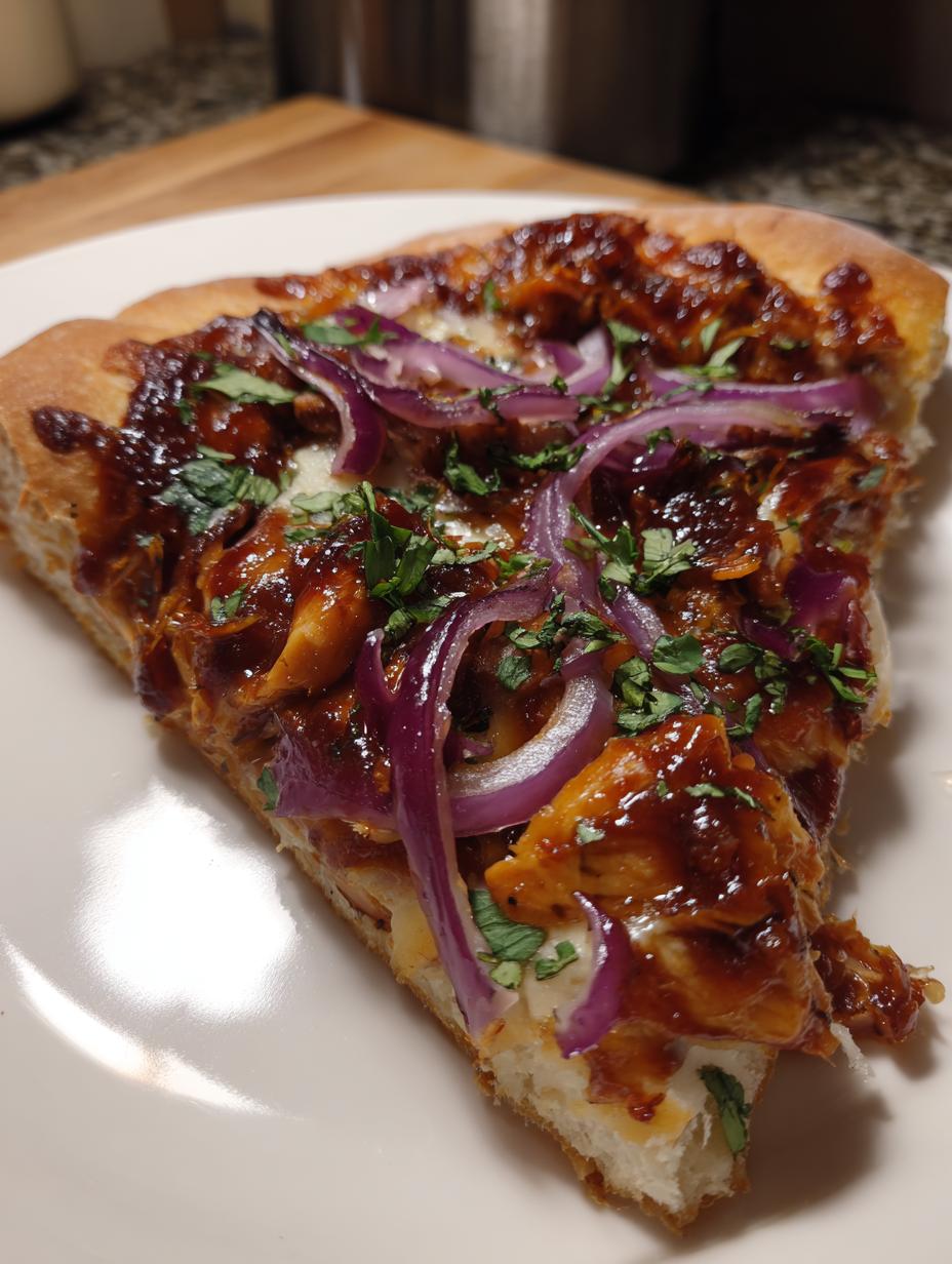 30 Minute BBQ chicken pizza: Amazing Flavor 5 BBQ chicken pizza - detail 2