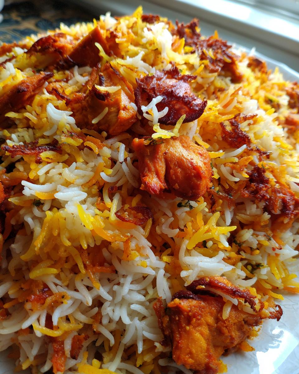 Amazing 15 Minute Chicken Tikka Biryani Flavor 4 Chicken Tikka Biryani Restaurant Style at Home - detail 1