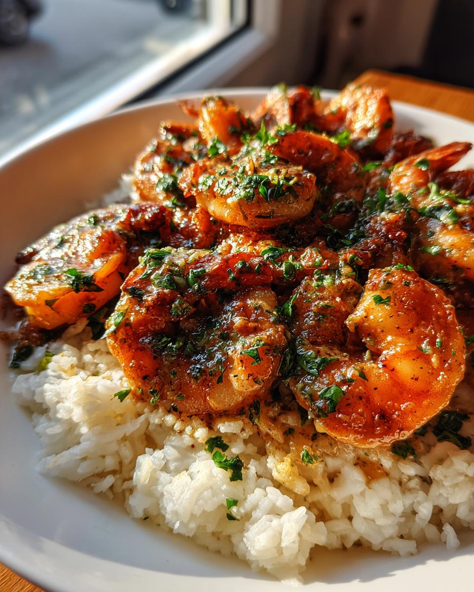 30 Min Chicken and Shrimp in Garlic Cream Sauce 4 Chicken and Shrimp in Garlic Cream Sauce - detail 1