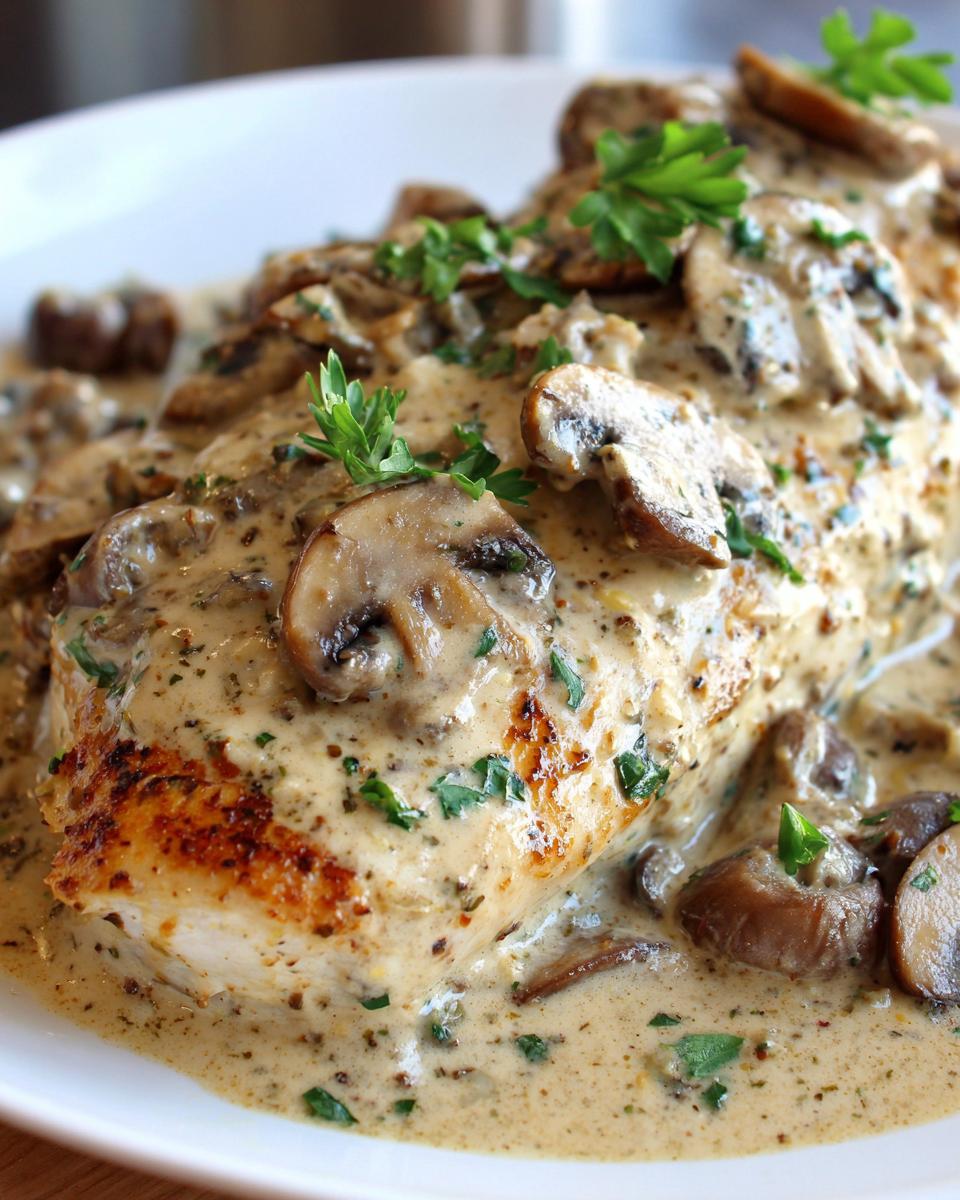 30-Min Shocking Chicken in Creamy Mushroom Sauce 4 Chicken in Creamy Mushroom Sauce - detail 1