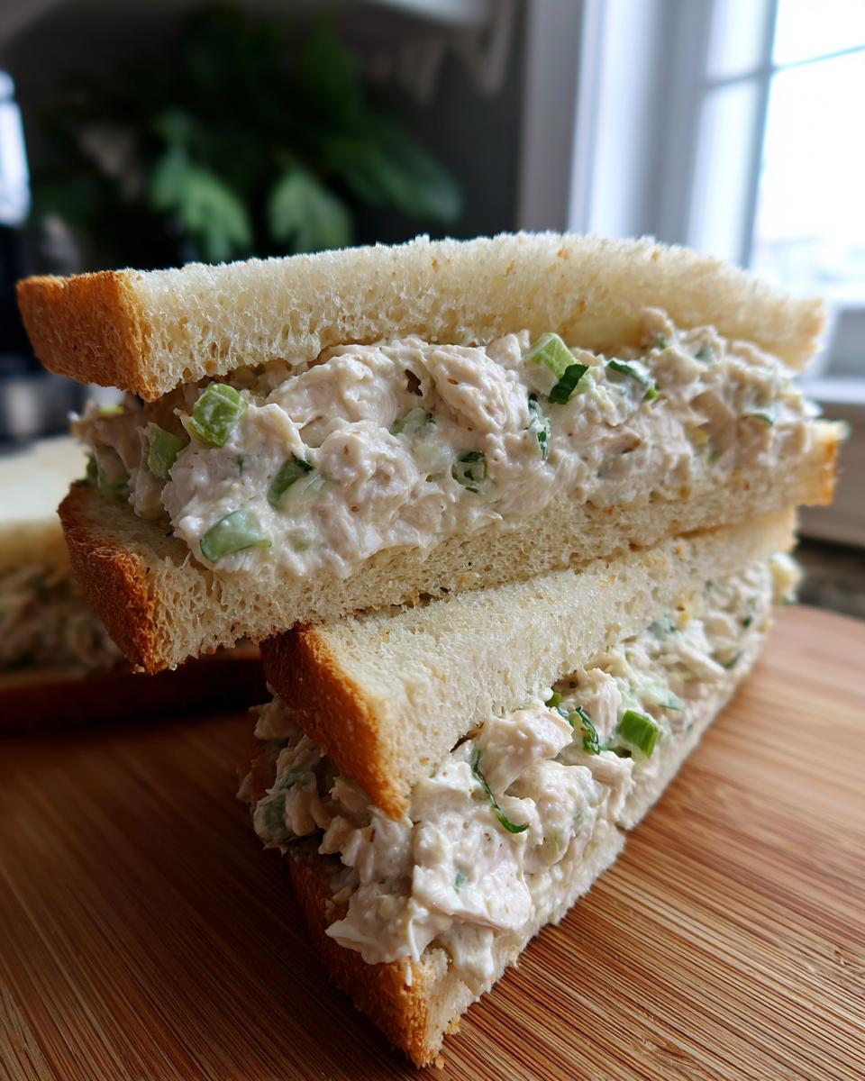 Amazing 4 Classic Chicken Salad Sandwich secrets 4 Classic Chicken Salad Sandwich with Lemon and Herbs - detail 1