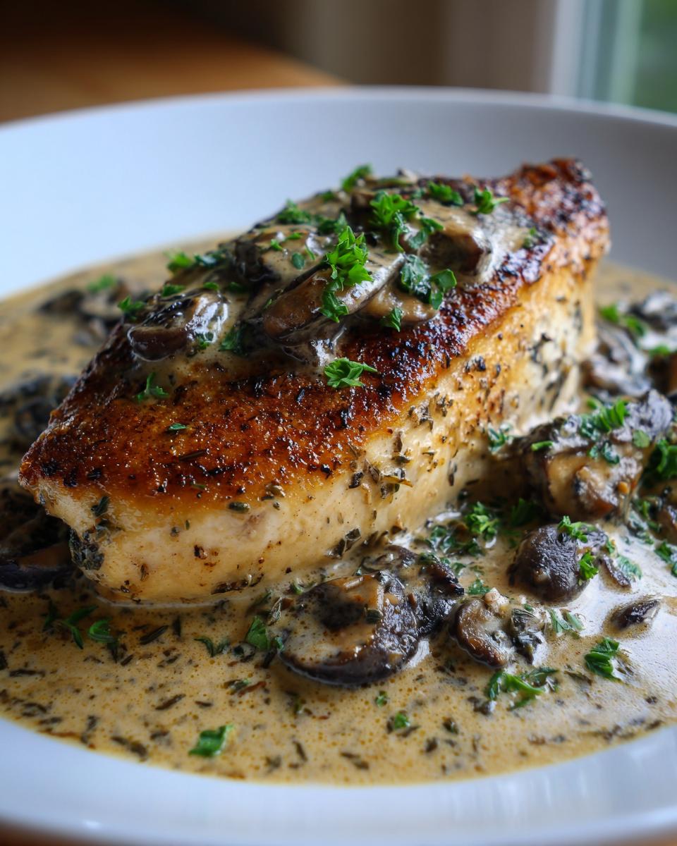 Amazing 40-Min Creamy Chicken and Mushroom One-Pan Casserole 4 Creamy Chicken and Mushroom One-Pan Casserole - detail 1