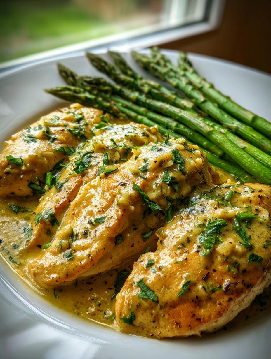 30-Minute Creamy Lemon Chicken with Asparagus in One Pan 5 Creamy Lemon Chicken with Asparagus in One Pan - detail 2