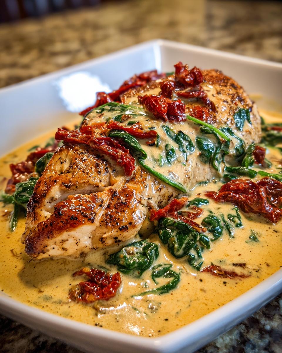 5 Star Creamy Tuscan Chicken Magic 4 Creamy Tuscan Chicken - detail 1