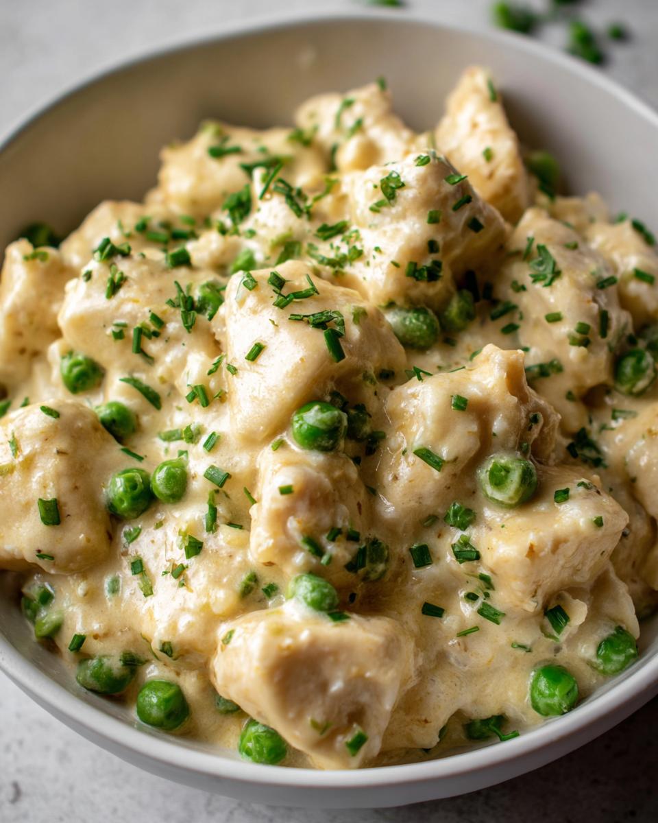 Amazing 1-Pan Creamy chicken with peas 4 Creamy chicken with peas - detail 1