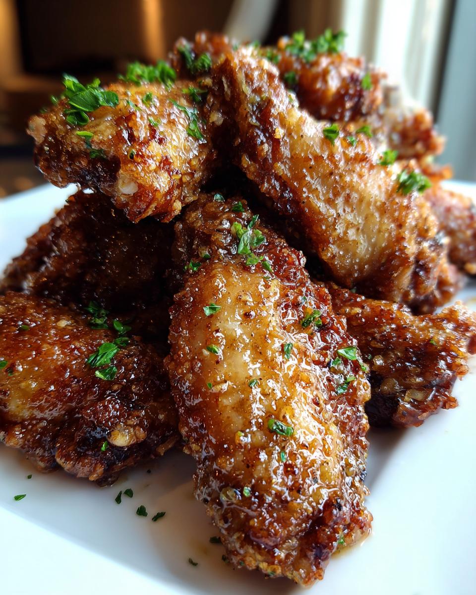 5 Amazing Crispy Garlic Chicken Wings 4 Crispy Garlic Chicken Wings - detail 1