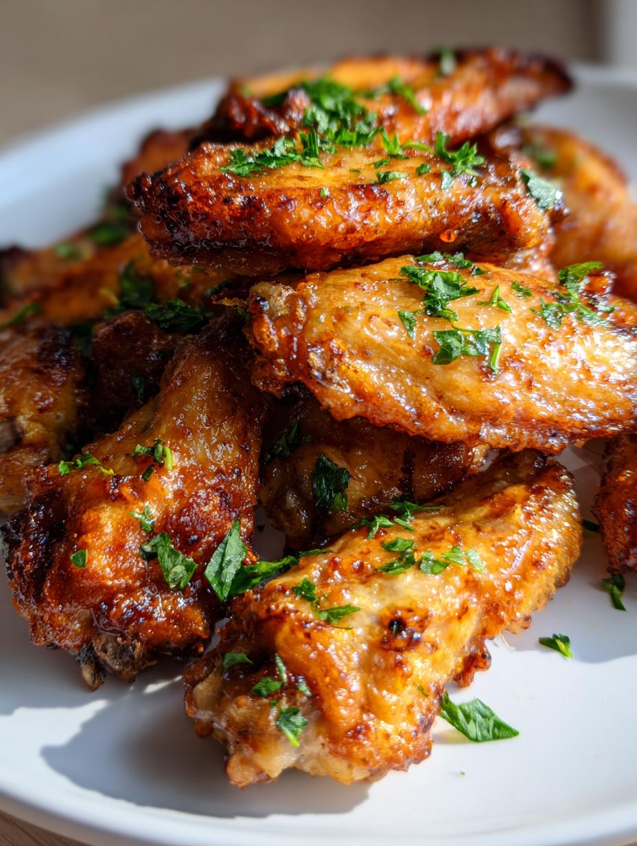 5 Amazing Crispy Garlic Chicken Wings 5 Crispy Garlic Chicken Wings - detail 2