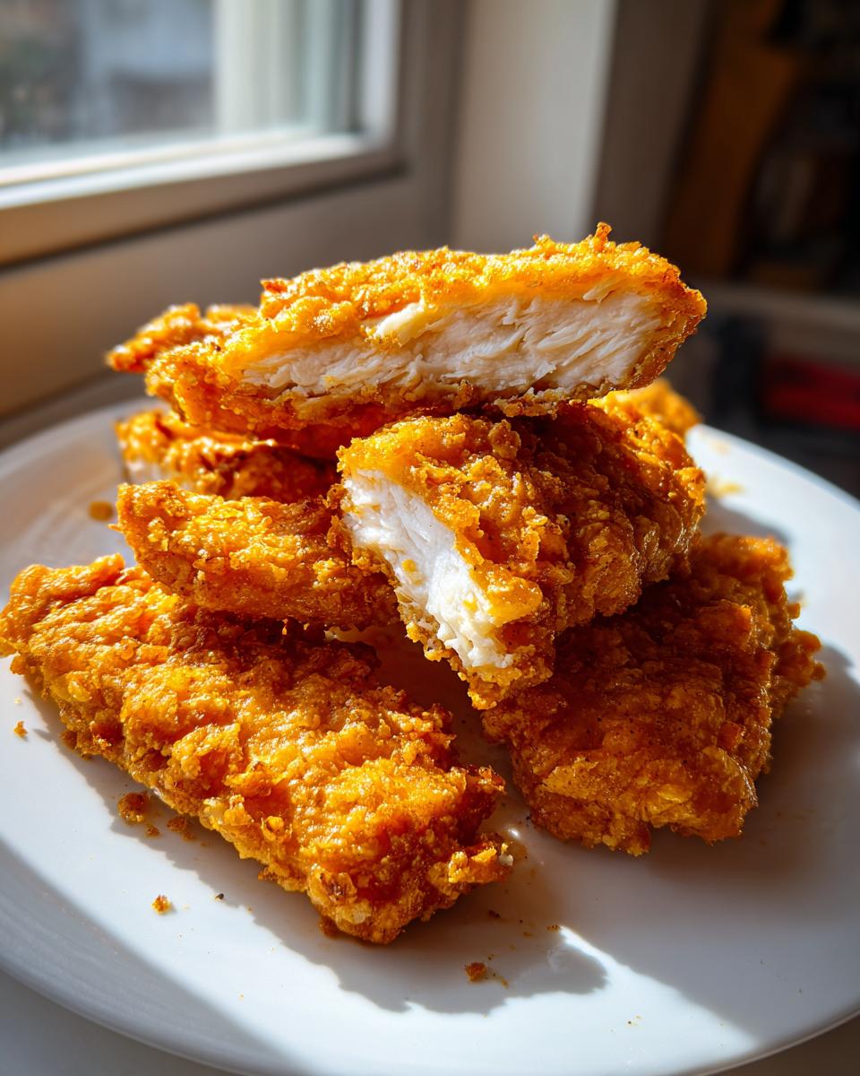 Amazing 4-Minute Crispy Garlic Parmesan Chicken Tenders 4 Crispy Garlic Parmesan Chicken Tenders - detail 1