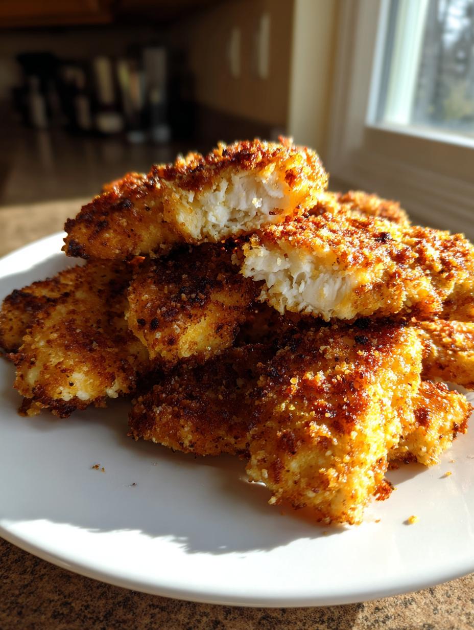 Amazing 4-Minute Crispy Garlic Parmesan Chicken Tenders 5 Crispy Garlic Parmesan Chicken Tenders - detail 2