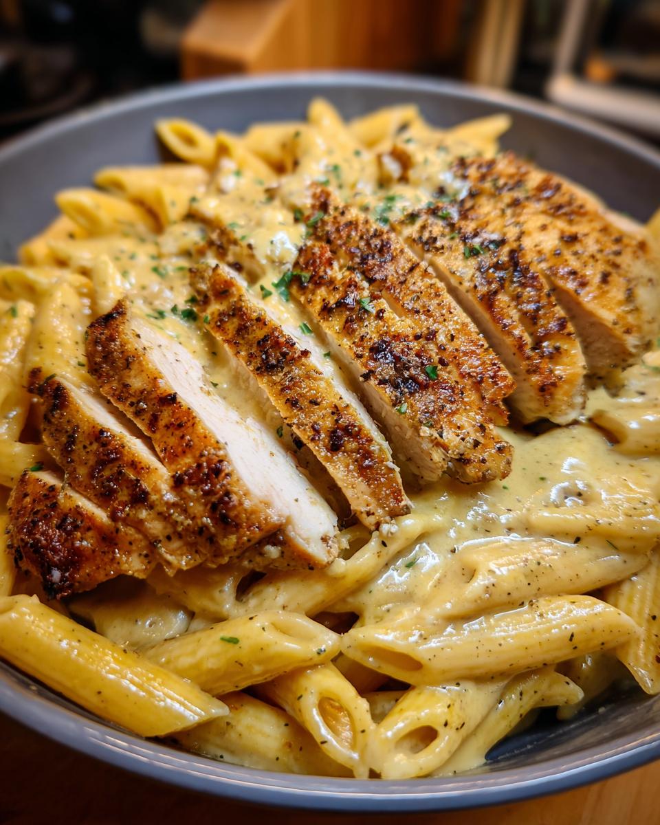 Amazing Garlic Parmesan Chicken Pasta One Pan Dinner 4 Garlic Parmesan Chicken Pasta One Pan Dinner - detail 1