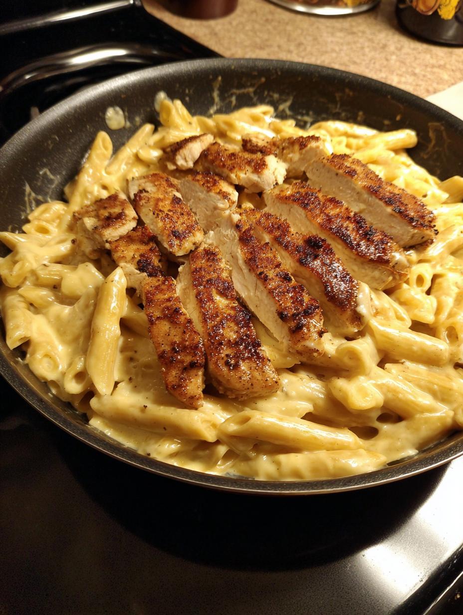 Amazing Garlic Parmesan Chicken Pasta One Pan Dinner 5 Garlic Parmesan Chicken Pasta One Pan Dinner - detail 2