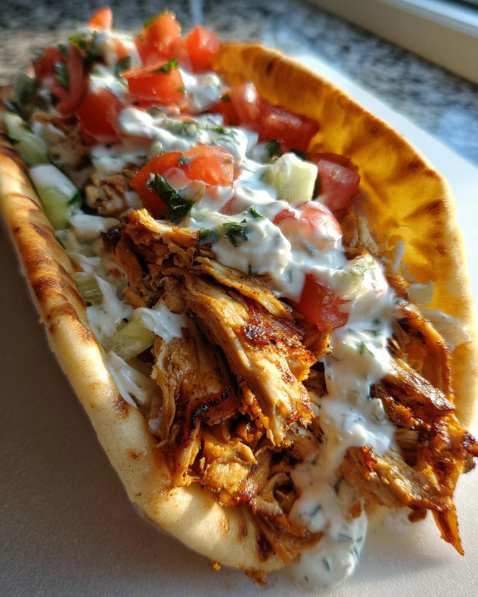 Amazing 5-Star Greek Chicken Gyros 4 Greek Chicken Gyros - detail 1