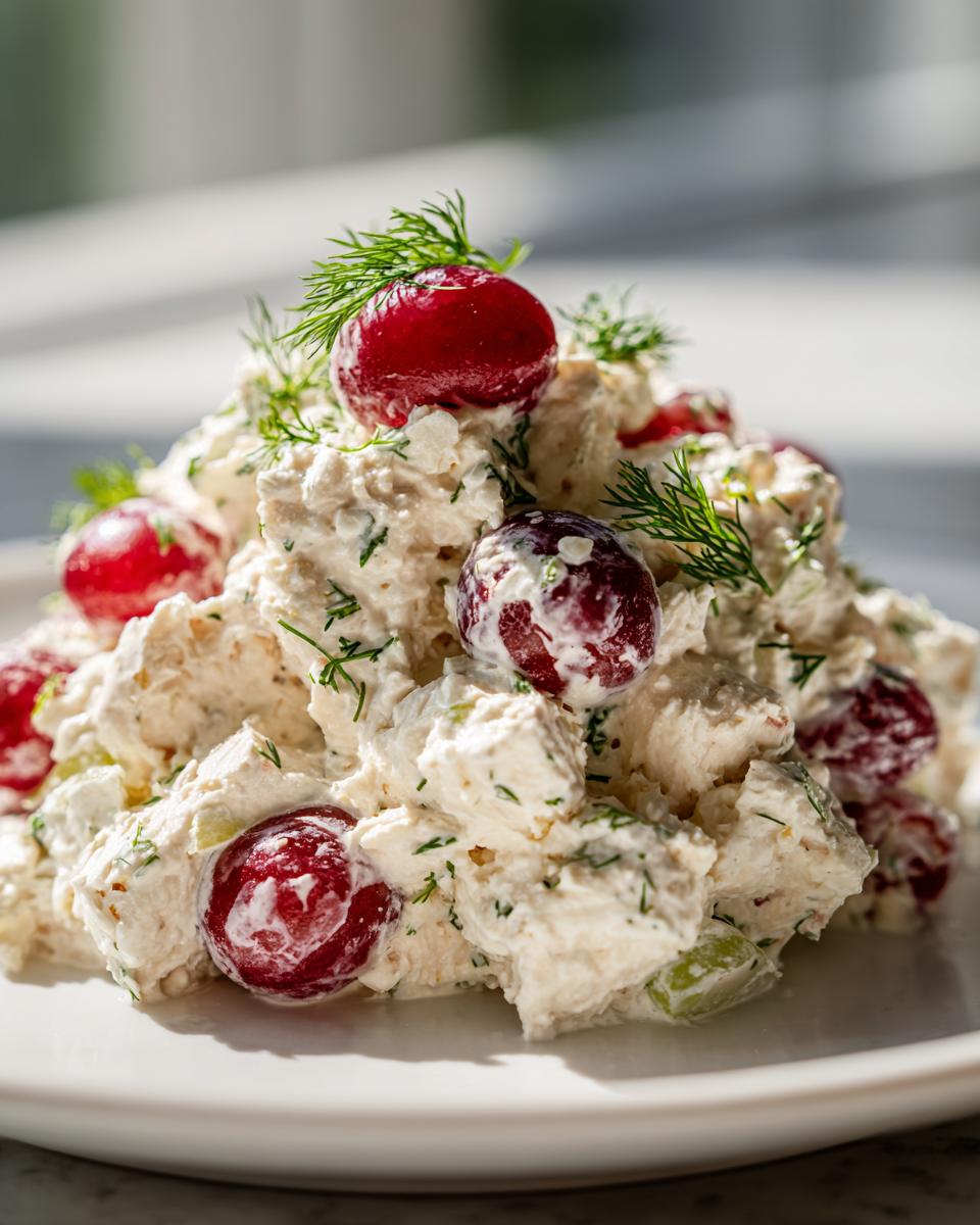 Amazing Greek Yogurt Chicken Salad With 6 Servings 4 Greek Yogurt Chicken Salad with Grapes and Dill - detail 1