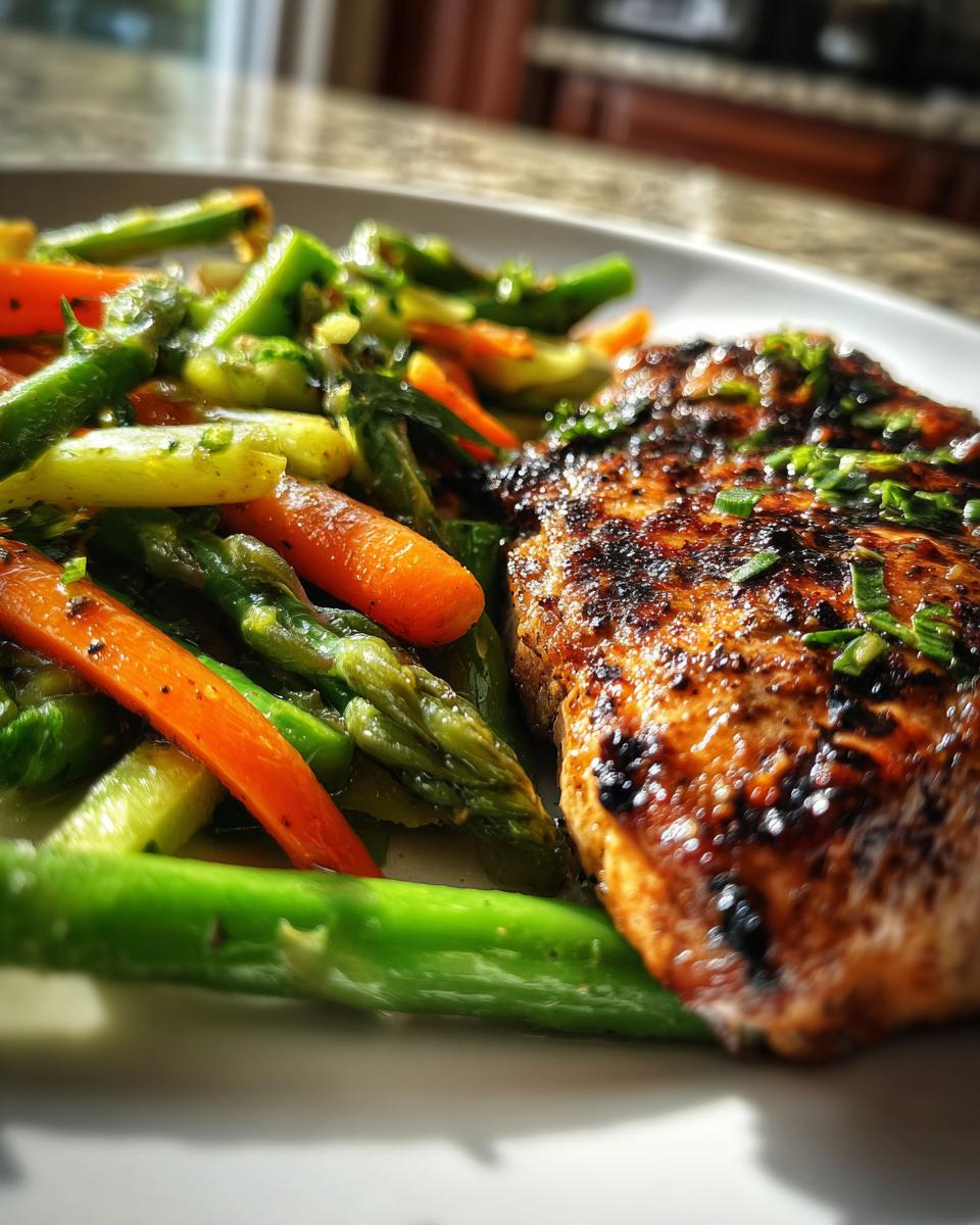 Amazing 3-Minute Grilled Chicken with Spring Vegetable Medley 4 Grilled Chicken with Spring Vegetable Medley - detail 1