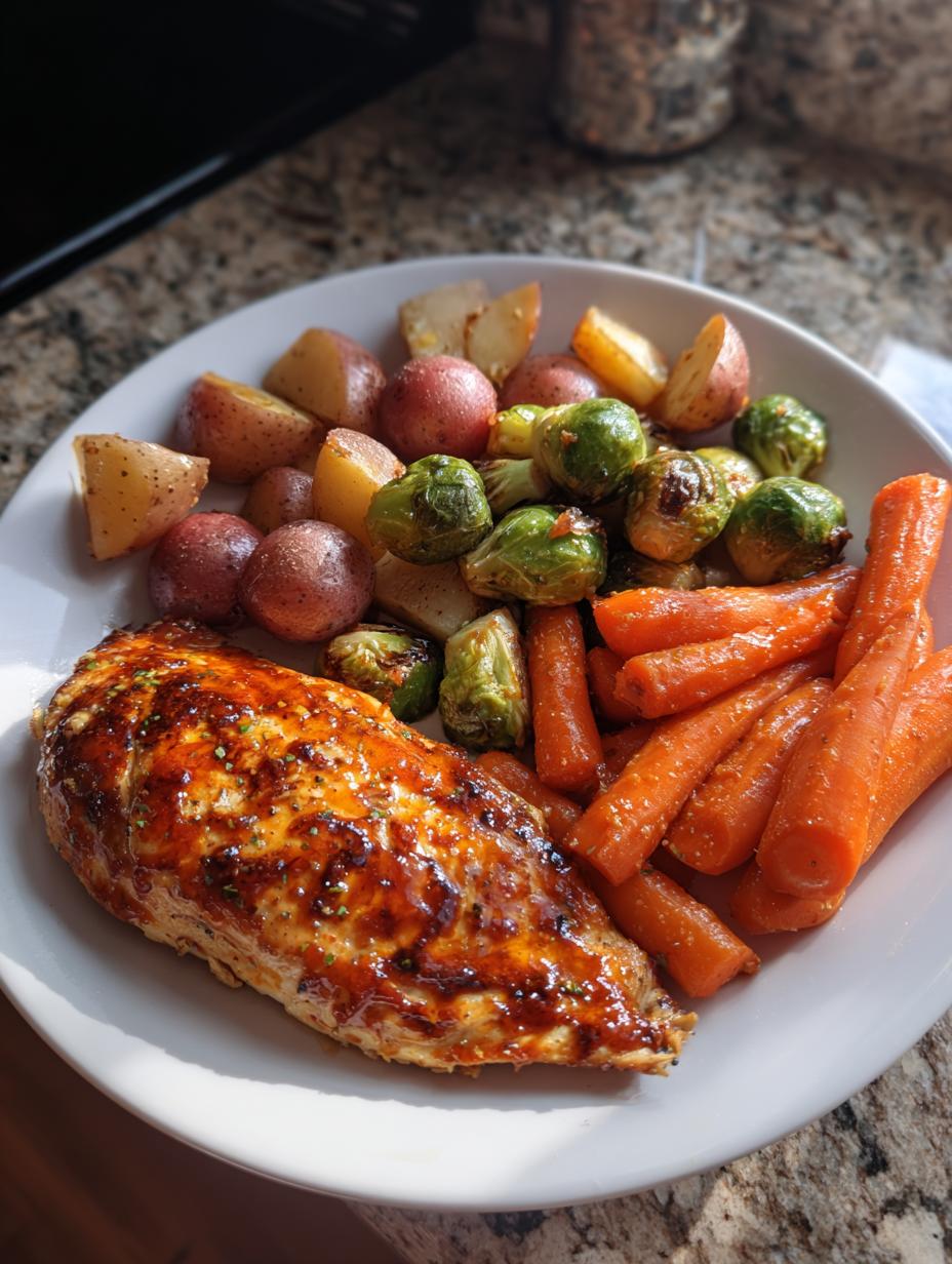 Amazing Honey Dijon Chicken Sheet Pan Dinner 5 Honey Dijon Chicken Sheet Pan Dinner with Vegetables - detail 2