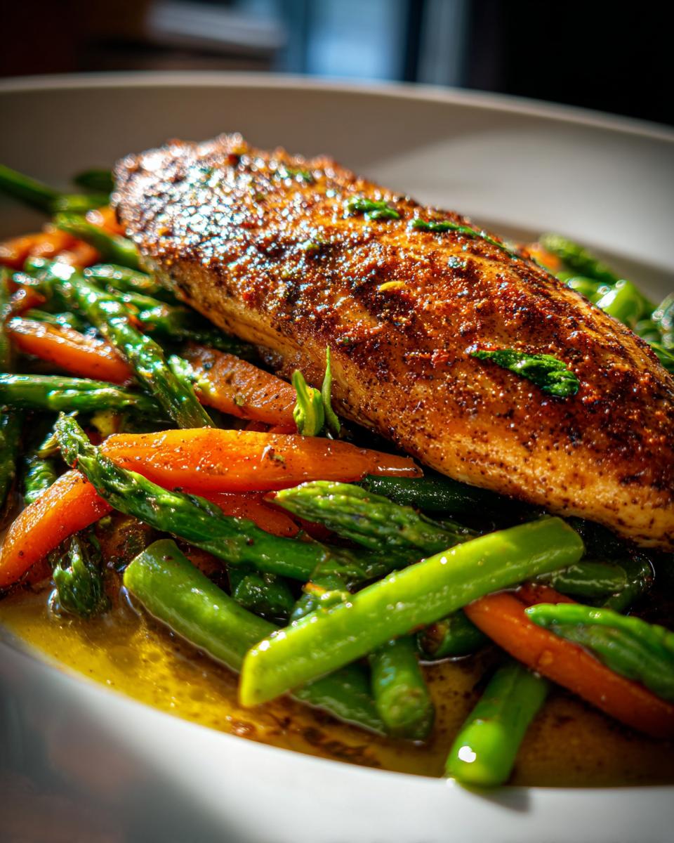 1-Pan Chicken Spring Vegetables Burst flavor 4 One-Pan Chicken with Spring Vegetables - detail 1