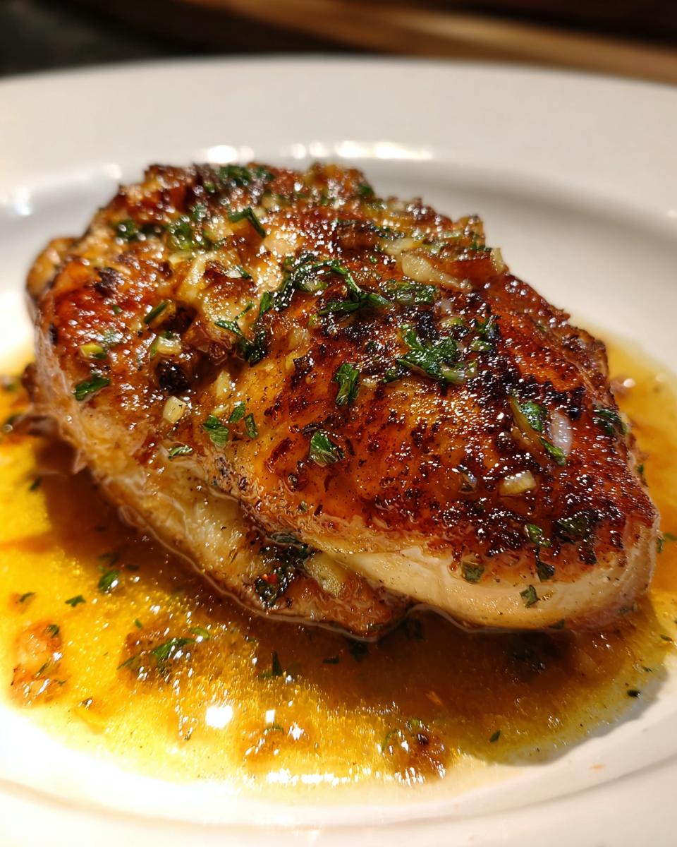 Amazing Pan-Roasted Chicken with Garlic Pan Sauce 4 Pan-Roasted Chicken with Garlic Pan Sauce - detail 1