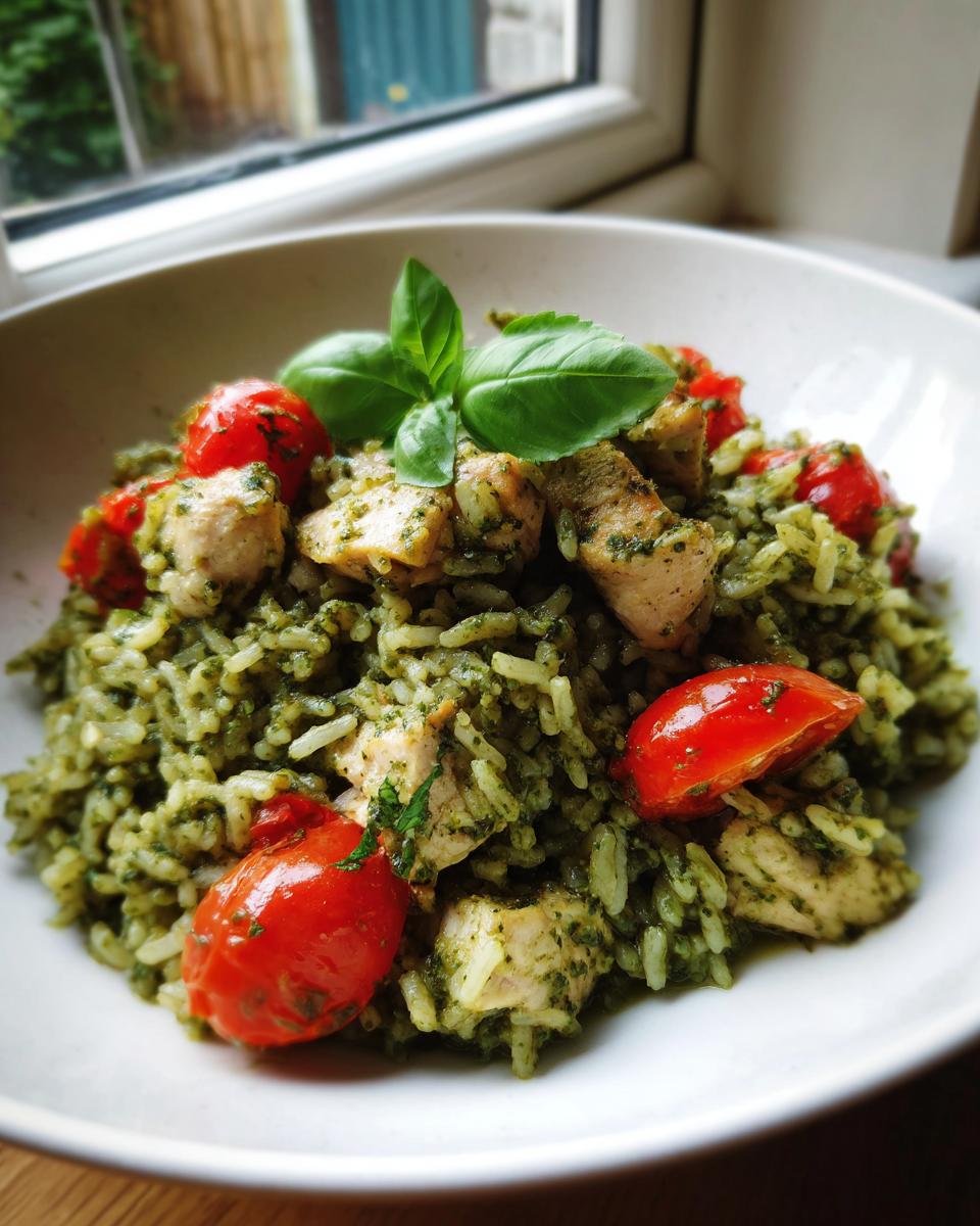 Amazing Pesto chicken and rice victory in 1 pot 4 Pesto chicken and rice - detail 1