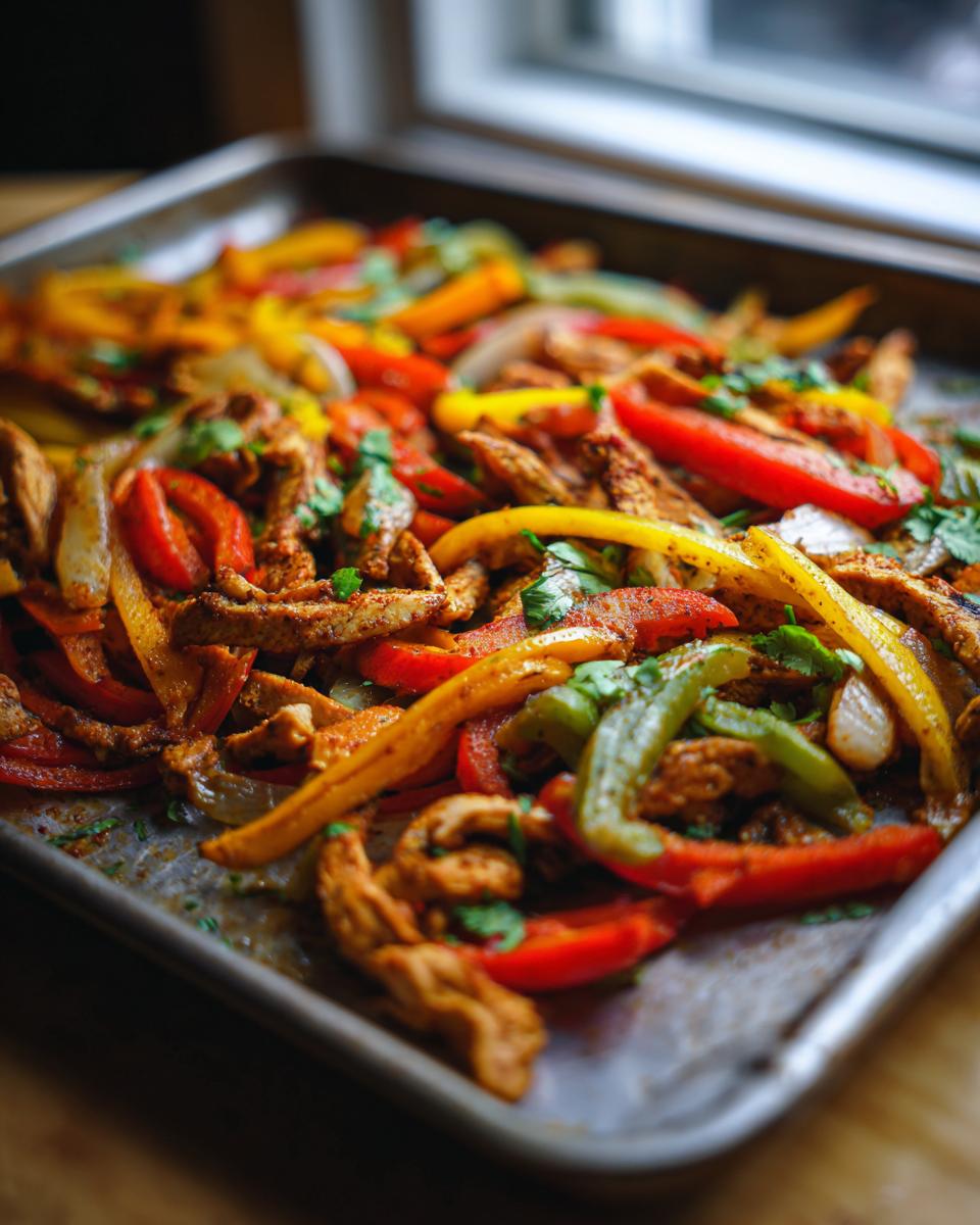 Best 1 Sheet Pan Chicken Fajitas Hack 4 Sheet Pan Chicken Fajitas - detail 1