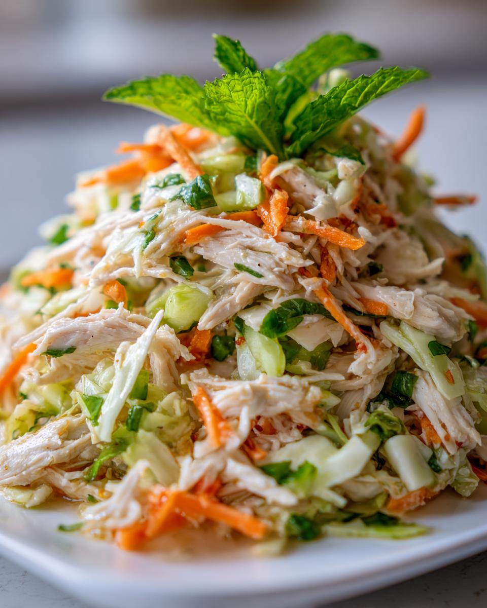 Amazing Vietnamese Shredded Chicken Salad Fresh and Crunchy 4 Vietnamese Shredded Chicken Salad Fresh and Crunchy - detail 1