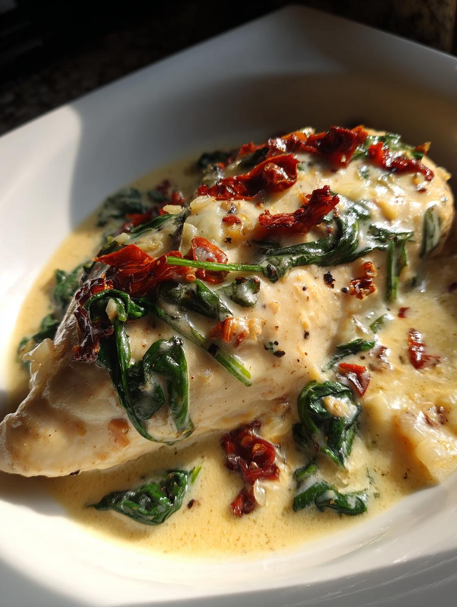 Amazing baked Tuscan chicken in 1 dish 5 baked Tuscan chicken - detail 2