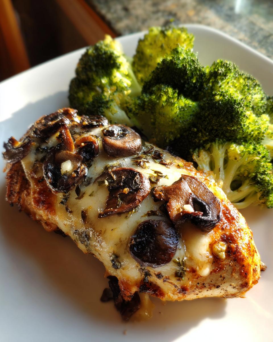 4 Cheesy Portobello Chicken Cutlets Magic 4 cheesy portobello chicken cutlets - detail 1