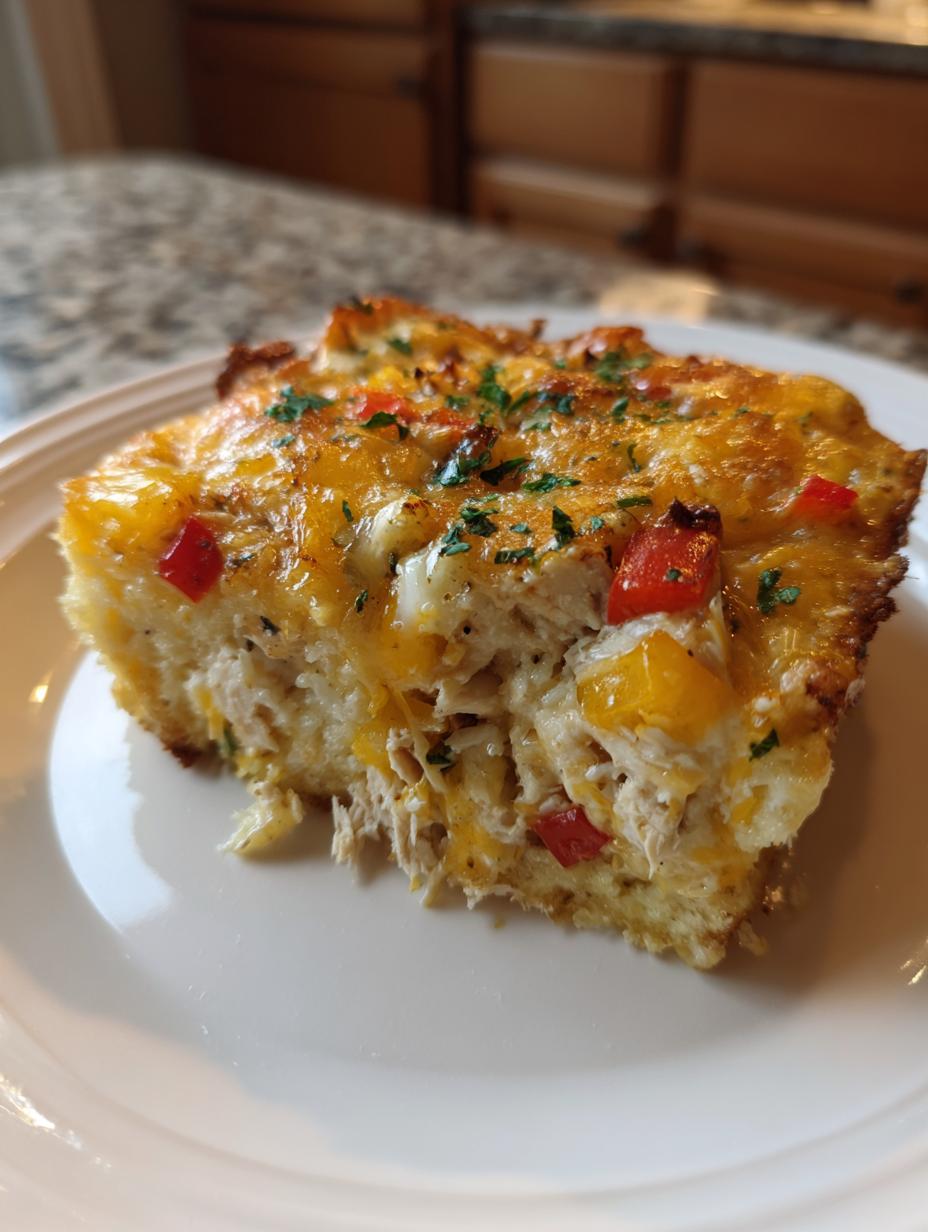 Amazing 1 Chicken Breakfast Casserole Secret 5 chicken breakfast casserole - detail 2