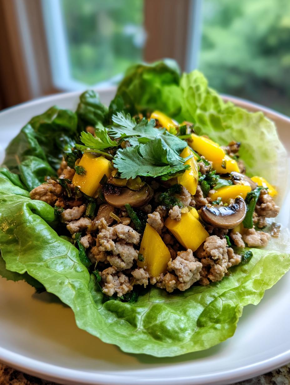 Amazing 25-min chicken mango lettuce wraps 5 chicken mango lettuce wraps - detail 2