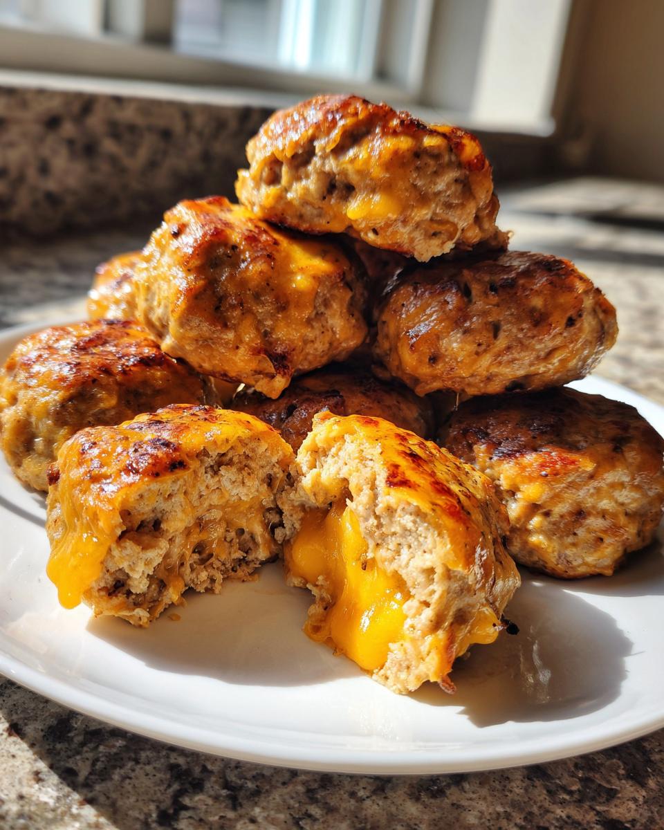 Amazing 24 chicken sausage balls flavor bomb 4 chicken sausage balls - detail 1