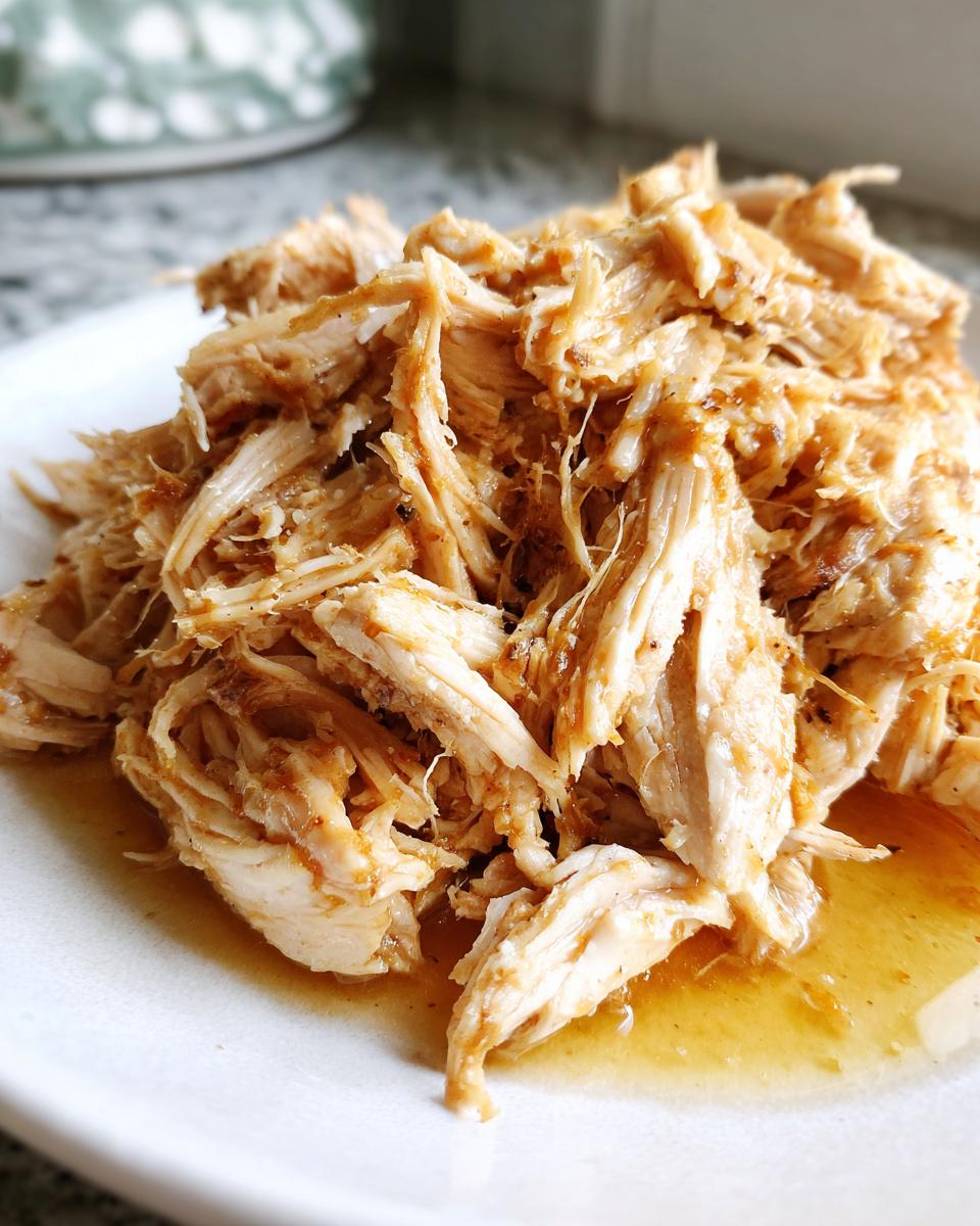 Amazing crockpot shredded chicken in 3 simple steps 4 crockpot shredded chicken - detail 1