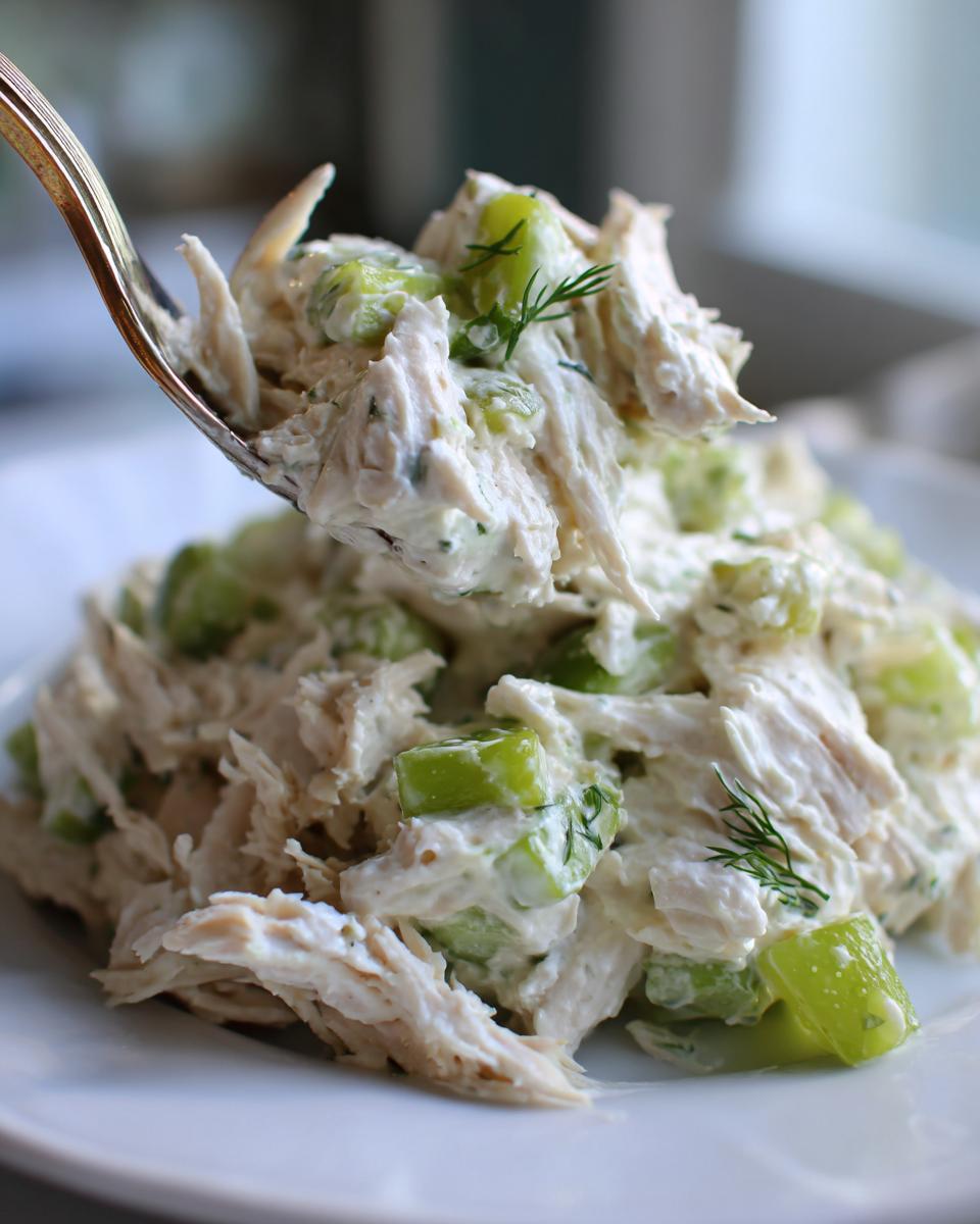 Divine 15-Min Dill Pickle Chicken Salad 5 dill pickle chicken salad - detail 2