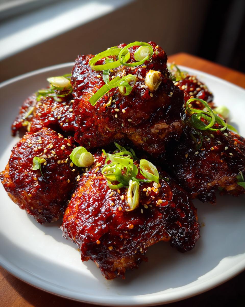 Amazing gochujang chicken thighs in 30 min 4 gochujang chicken thighs - detail 1