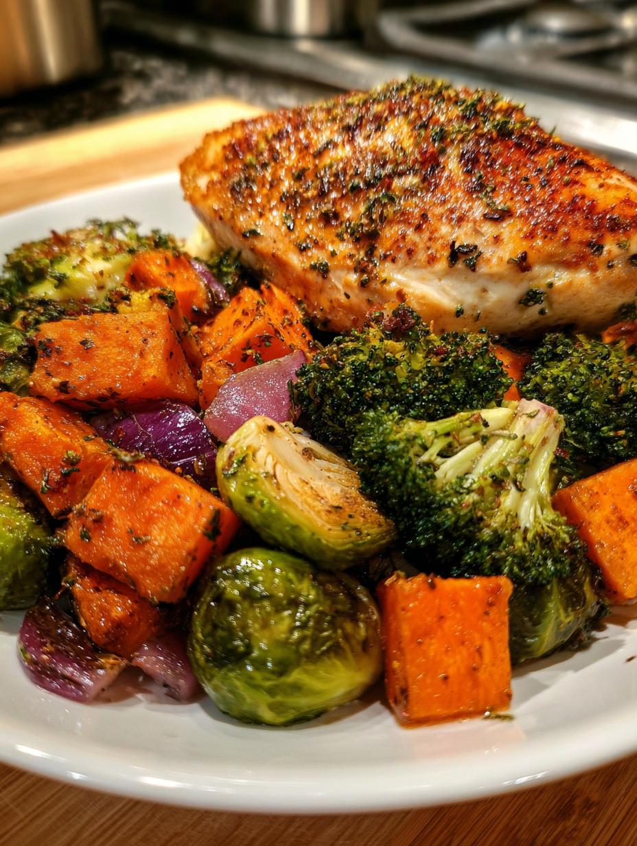 Amazing one pan chicken and veggies save 10 minutes 5 one pan chicken and veggies - detail 2