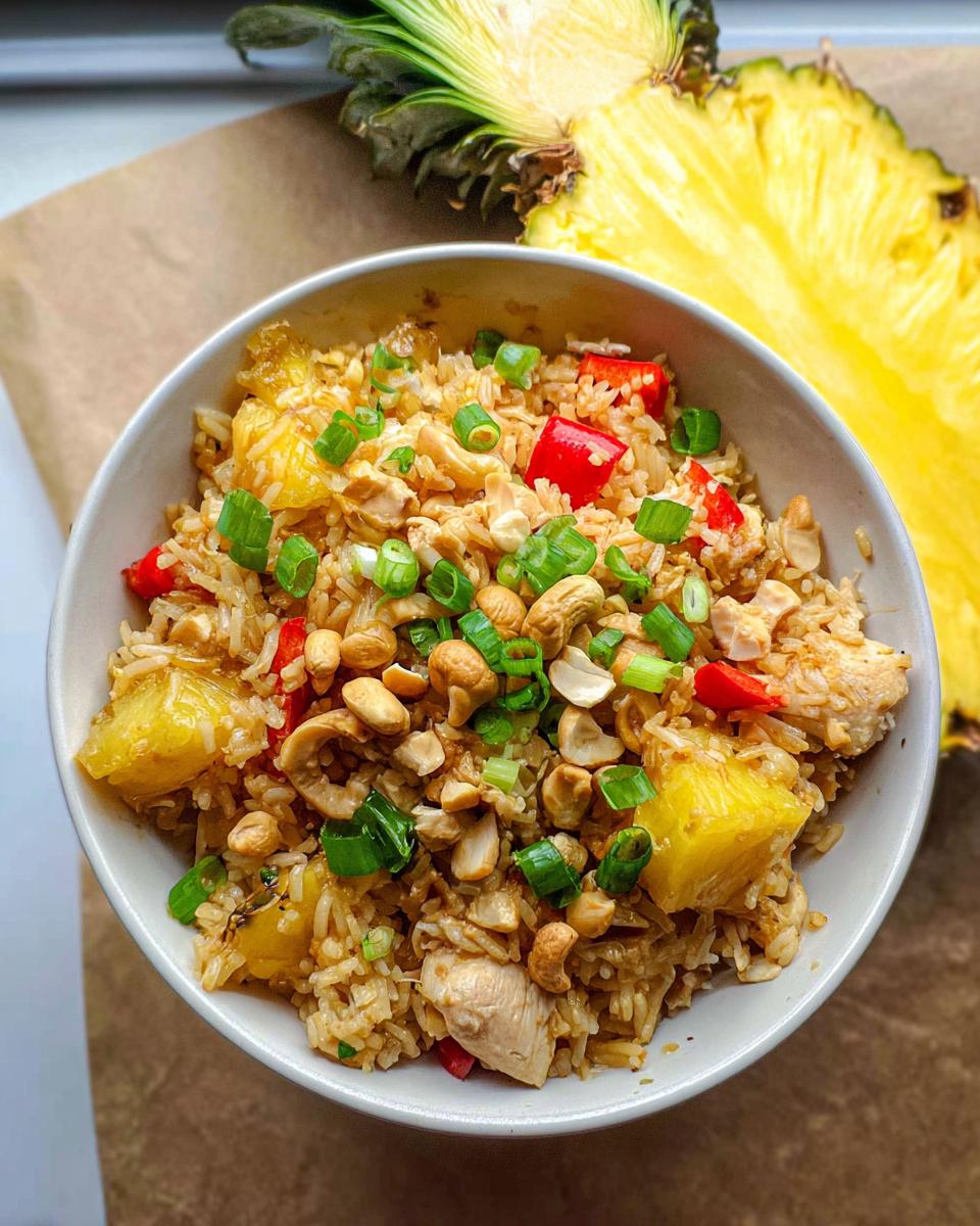 Amazing 30-Minute Pineapple Chicken Fried Rice 4 pineapple chicken fried rice - detail 1