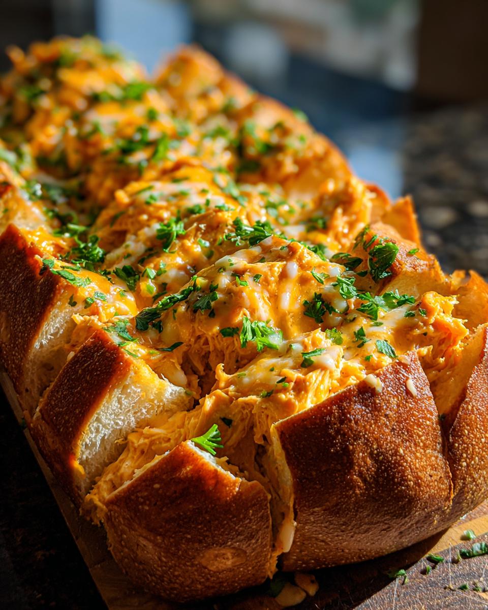 Amazing 1 Buffalo Chicken Dip Stuffed Bread 4 Buffalo Chicken Dip Stuffed Bread - detail 1