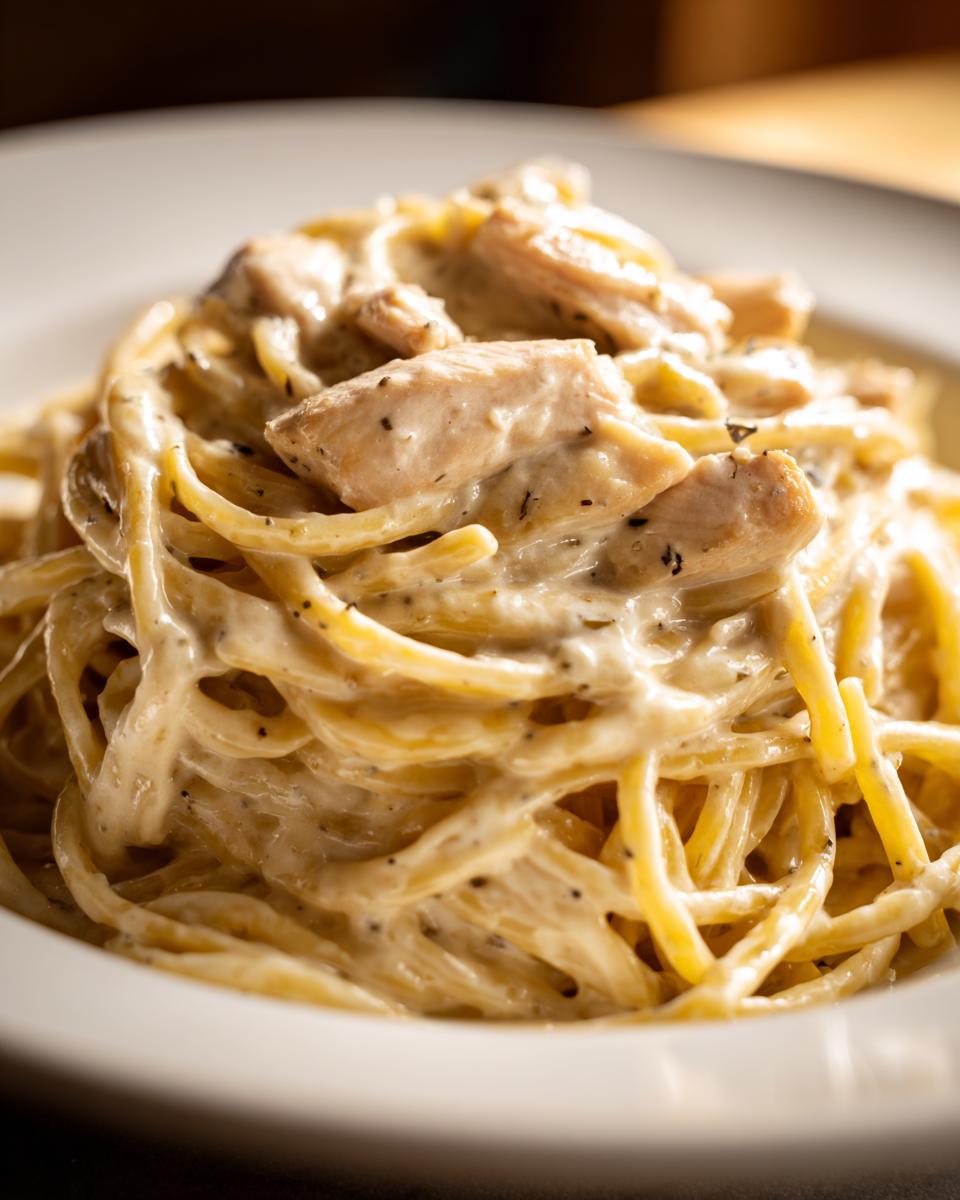 Amazing Chicken Carbonara Creamy Pasta Dinner Now 4 Chicken Carbonara Creamy Pasta Dinner - detail 1