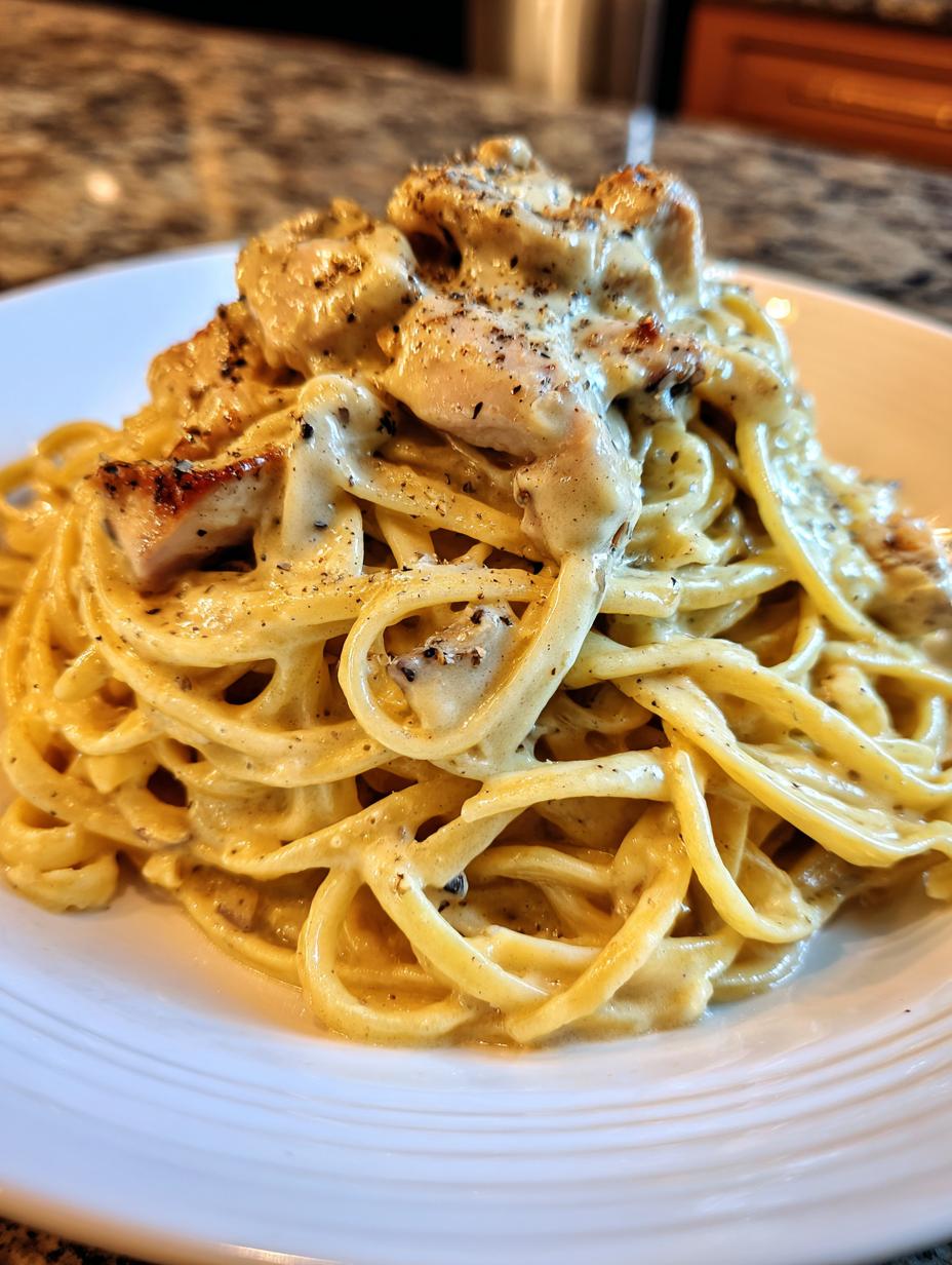 Amazing Chicken Carbonara Creamy Pasta Dinner Now 5 Chicken Carbonara Creamy Pasta Dinner - detail 2