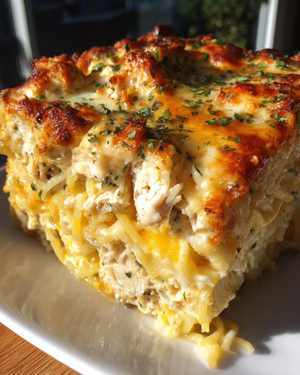 Divine Creamy Baked Chicken Spaghetti Magic 4 Creamy Baked Chicken Spaghetti - detail 1