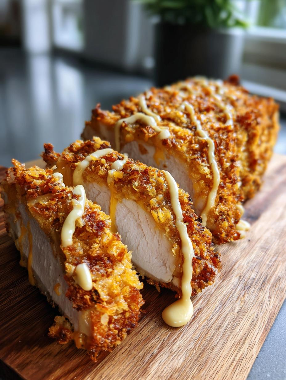 Amazing 8-step Crispy Cheddar Crusted Chicken 5 Crispy Cheddar Crusted Chicken - detail 2