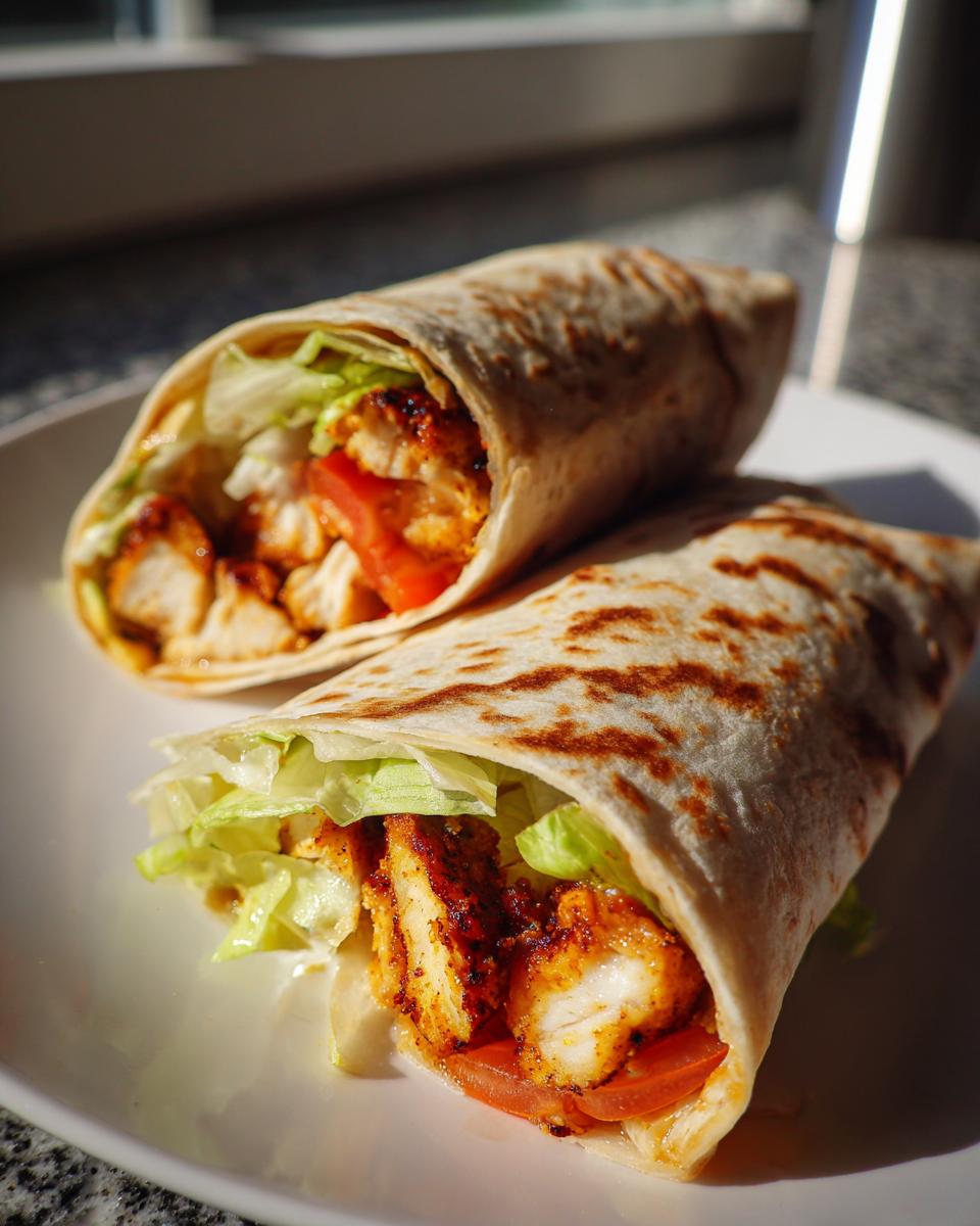 5 Star Crispy Chicken Twister Wrap Better Than Takeout 4 Crispy Chicken Twister Wrap Better Than Takeout - detail 1