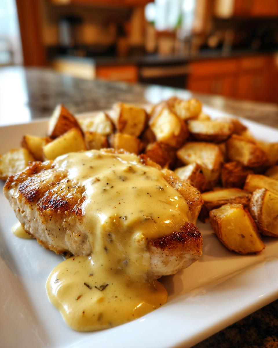 40 Minute Easy Creamy Dijon Chicken and Potatoes 4 Easy Creamy Dijon Chicken and Potatoes - detail 1