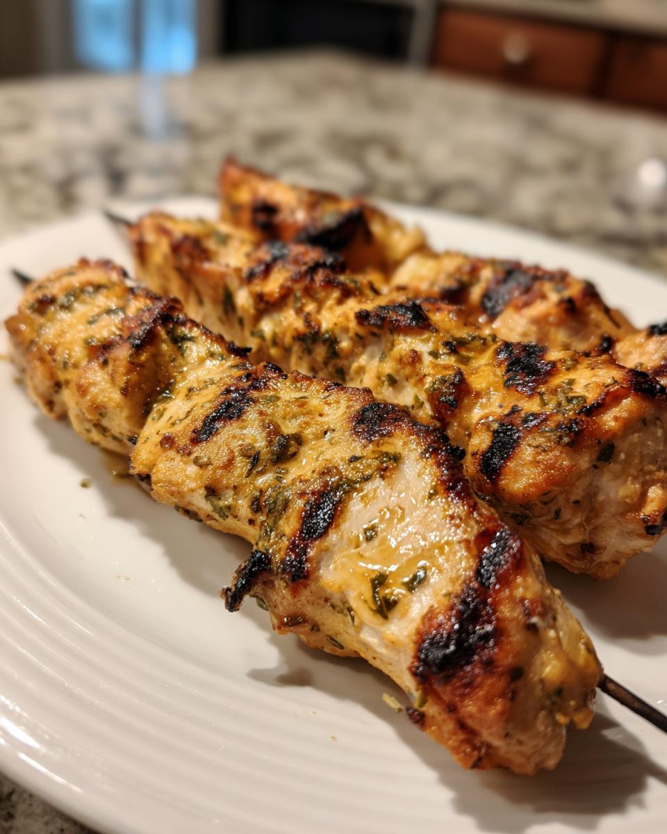 Flavorful 40-Minute Easy Herby Lemon Chicken Skewers 4 Easy Herby Lemon Chicken Skewers - detail 1