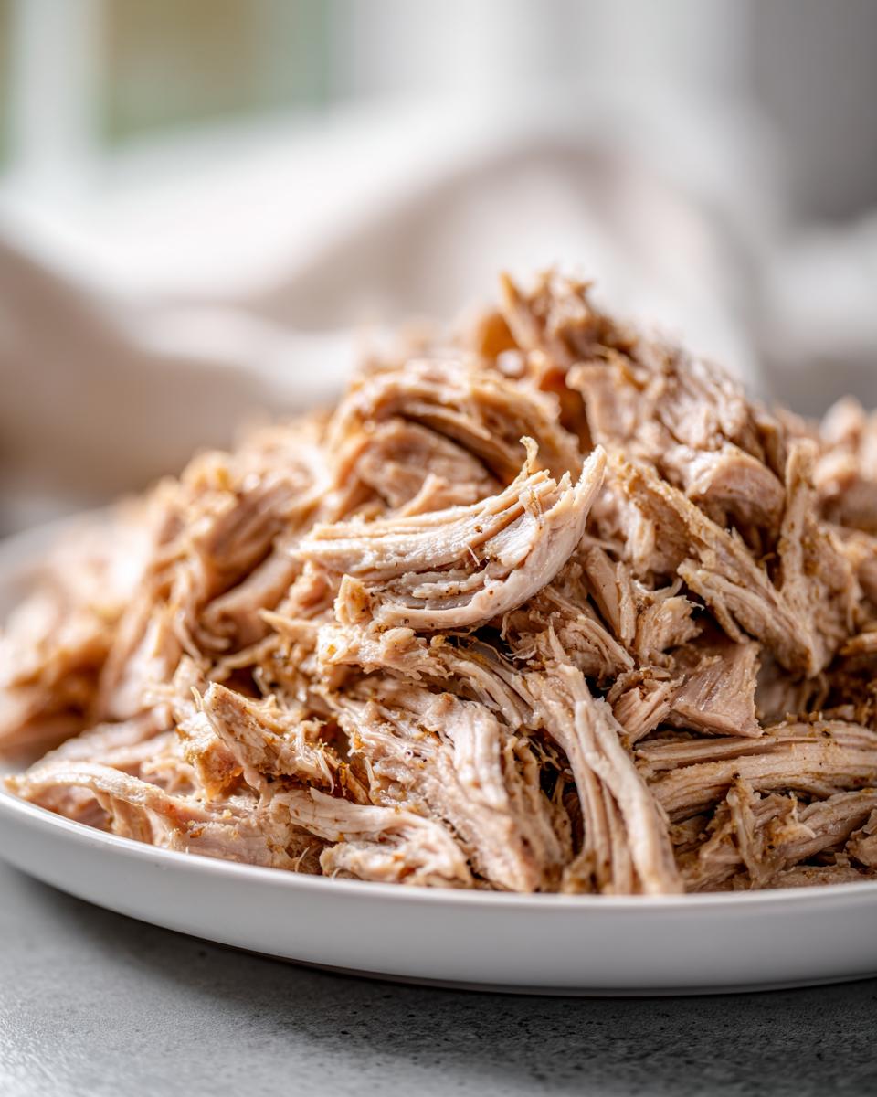 Easy Shredded Chicken Slow Cooker 3-hour hack 4 Easy Shredded Chicken Slow Cooker Recipe - detail 1