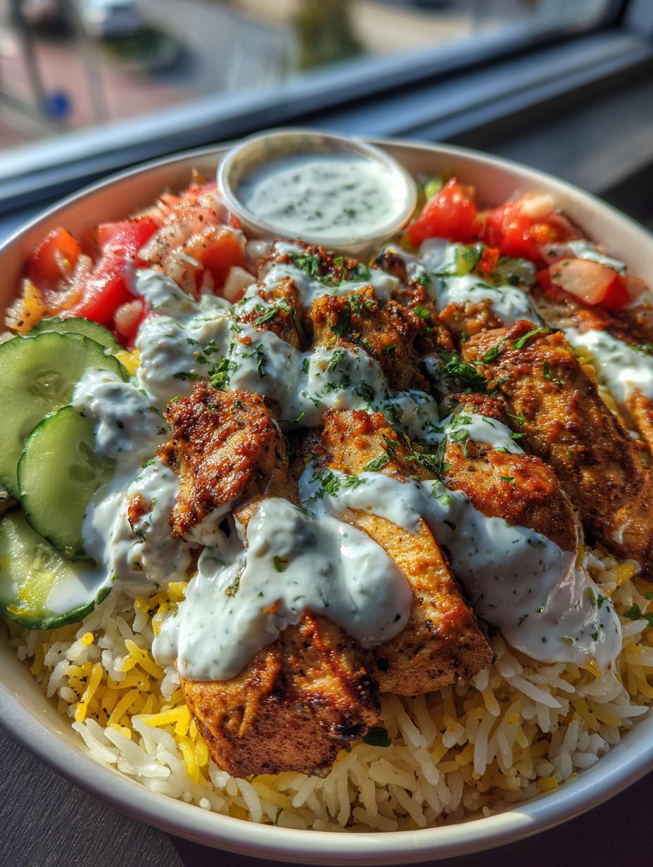 Divine 4-Ingredient Greek Chicken Bowl Rice 7 Greek Chicken Bowl with Lemon Rice - detail 3