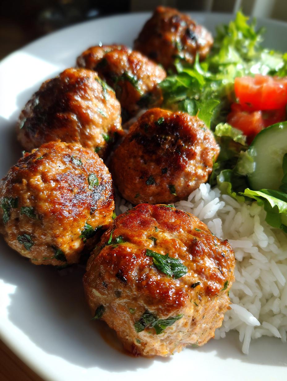 Amazing 16 Greek Chicken Meatballs Flavor 5 Greek Chicken Meatballs with Herbs and Lemon - detail 2
