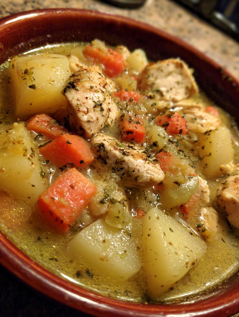 Amazing Hearty Chicken and Potato Stew in 1 Pot 5 Hearty Chicken and Potato Stew - detail 2